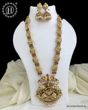 Exclusive Gold Plated Kemp Stone Designer Long Haram JH3926