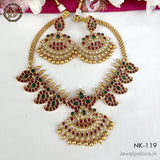 Elegant Matte Finish Antique Necklace JH3958