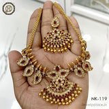 Elegant Matte Finish Antique Necklace JH3958