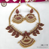 Elegant Matte Finish Antique Necklace JH3958