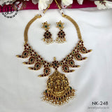 Elegant Matte Finish Antique Necklace JH3959