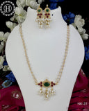Elegant Matte Finish Antique Necklace JH3961