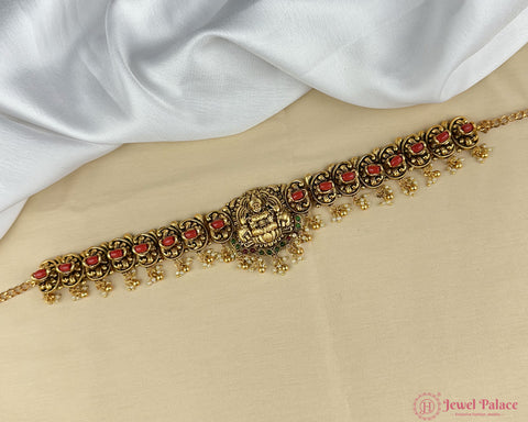 Exclusive Matte Gold Kemp Stone Premium Hip Chain JH3968