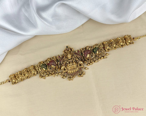 Elegant Gold Finish Antique Traditional Hip Chain JH3973