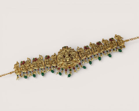 Elegant Gold Finish Traditional Antique Hip Chain JH3974