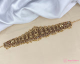 Elegant Gold Finish Antique Hip Chain JH3976