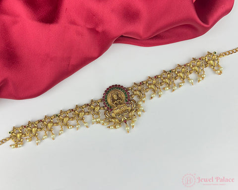 Elegant Gold Finish Antique Hip Chain JH3978