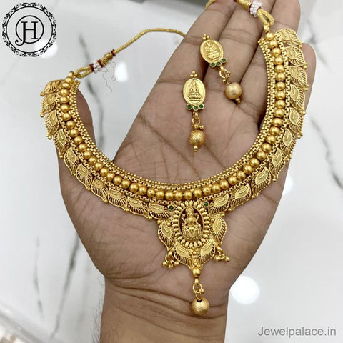 Elegant Gold Plated Antique Necklace JH3984