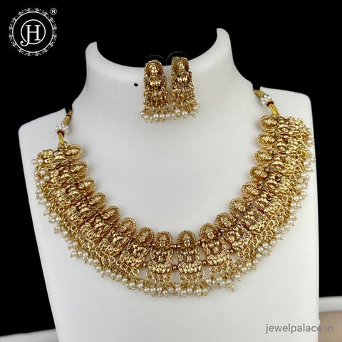 Elegant Gold Plated Antique Necklace JH3999