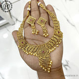 Elegant Gold Plated Antique Necklace JH3999