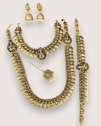 Beautiful Gold Plated Antique Semi Bridal Jewellery