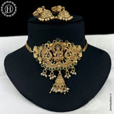 Exclusive Gold Plated Kemp Stone Antique Necklace