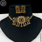 Exclusive Gold Plated Kemp Stone Antique Necklace