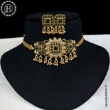 Exclusive Gold Plated Kemp Stone Antique Necklace