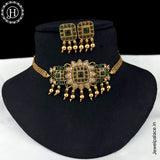 Exclusive Gold Plated Kemp Stone Antique Necklace