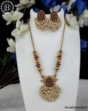 Elegant Antique Necklace With Earrings JH4163