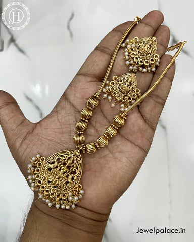 Elegant Antique Necklace With Earrings JH4169