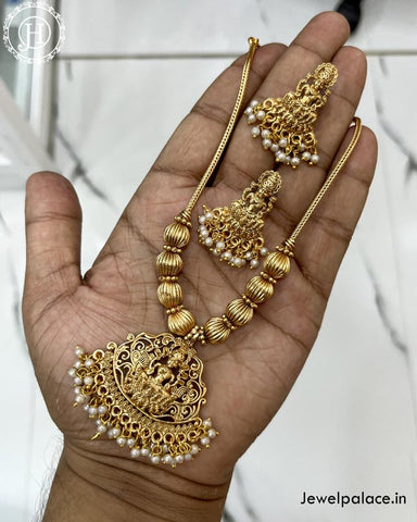 Elegant Antique Necklace With Earrings JH4172