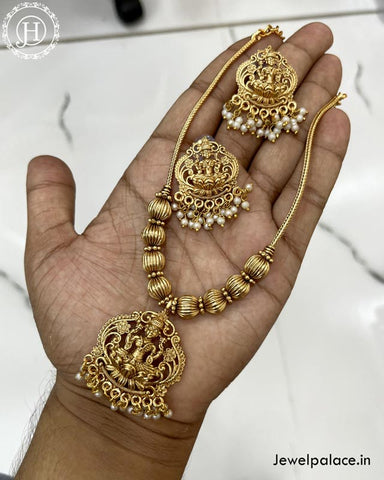 Elegant Antique Necklace With Earrings JH4173