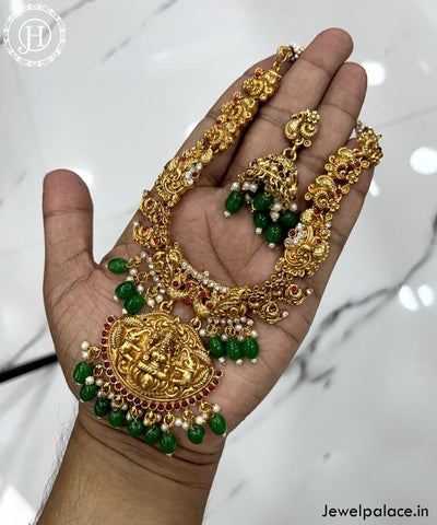 Elegant Antique Necklace With Earrings JH4176