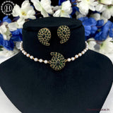 Elegant Antique Necklace With Earrings JH4182