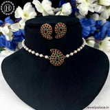 Elegant Antique Necklace With Earrings JH4182