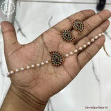Elegant Antique Necklace With Earrings JH4182