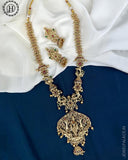 Beautiful Gold Finish Lakshmi Design Haram Set JH4183