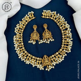 Elegant Gold Plated AD Stone Premium Quality Necklace JH4189