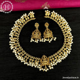 Elegant Gold Plated AD Stone Premium Quality Necklace JH4189
