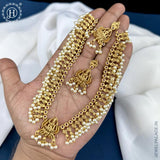 Elegant Gold Plated AD Stone Premium Quality Necklace JH4189