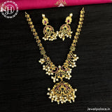 Elegant Gold Plated AD Stone Premium Quality Necklace JH4190