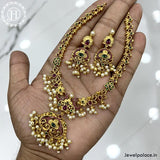 Elegant Gold Plated AD Stone Premium Quality Necklace JH4190