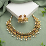 Exclusive Gold Plated Kemps AD Stone Premium Necklace JH4196