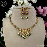 Exclusive Gold Plated Kemps AD Stone Premium Necklace JH4199