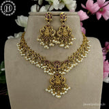 Exclusive Gold Plated Kemps AD Stone Premium Necklace JH4202