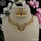 Exclusive Gold Plated Kemps AD Stone Premium Necklace JH4203