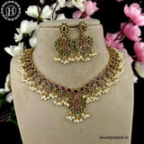 Exclusive Gold Plated Kemps AD Stone Premium Necklace JH4204