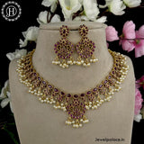 Exclusive Gold Plated Kemps AD Stone Premium Necklace JH4204