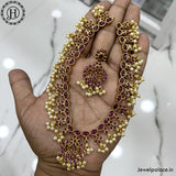 Exclusive Gold Plated Kemps AD Stone Premium Necklace JH4204