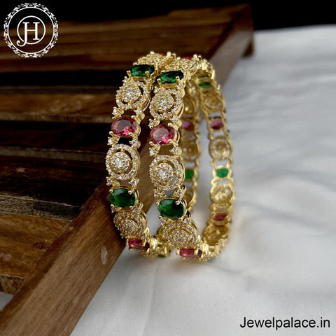 Latest Premium Quality AD Stone Bangles JH4231