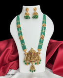 Beautiful Gold Finish Lakshmi Design Haram Set JH4271