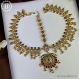 Exclusive Gold Plated kemp Stone Premium Wedding Tikka JH4326