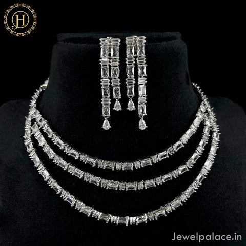 Premium AD Stone Necklace JH4368