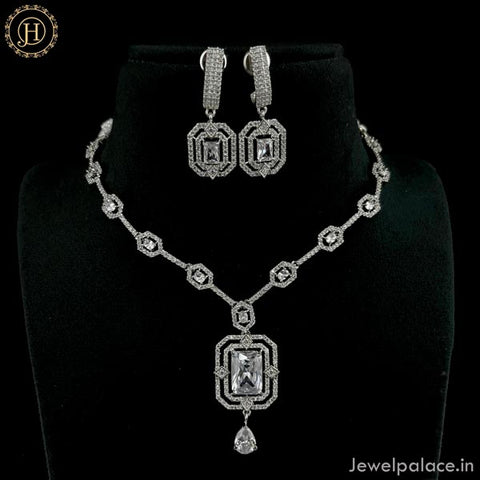Premium AD Stone Necklace JH4372