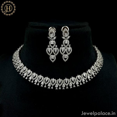 Premium AD Stone Necklace JH4376