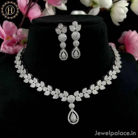 Premium AD Stone Necklace JH4380