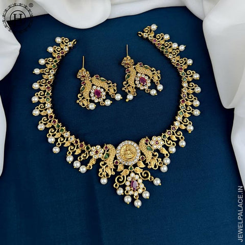 Premium Quality AD Stone Necklace JH4438