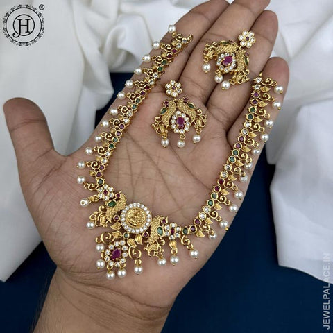 Premium Quality AD Stone Necklace JH4438