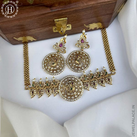 Premium Quality AD Stone Necklace JH4440